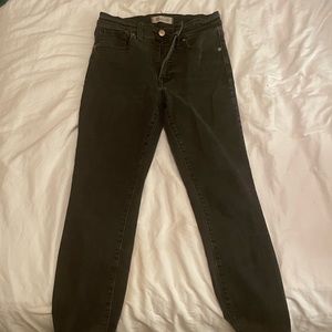 Madewell high rise skinny jeans